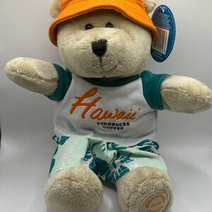 Starbucks Coffee Bearista Hawaii Bear Special Edition 2010